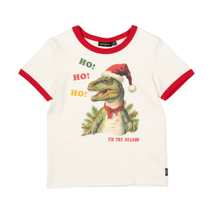 Ho Ho Ho Ringer Tee