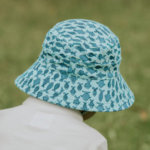 Classic Bucket Sun Hat (Fish)