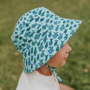 Classic Bucket Sun Hat (Fish)