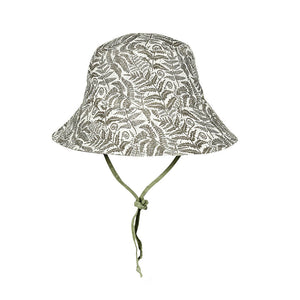 Explorer Kids Reversible Classic Bucket Hat (Fern/Moss)