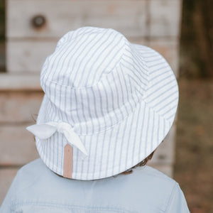 Explorer Kids Reversible Classic Bucket Hat (Finley/Blanc)