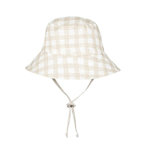 Explorer Kids Reversible Classic Bucket Hat (Flynn/Flax)