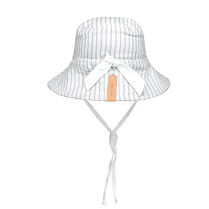 Explorer Kids Reversible Classic Bucket Hat (Finley/Blanc)