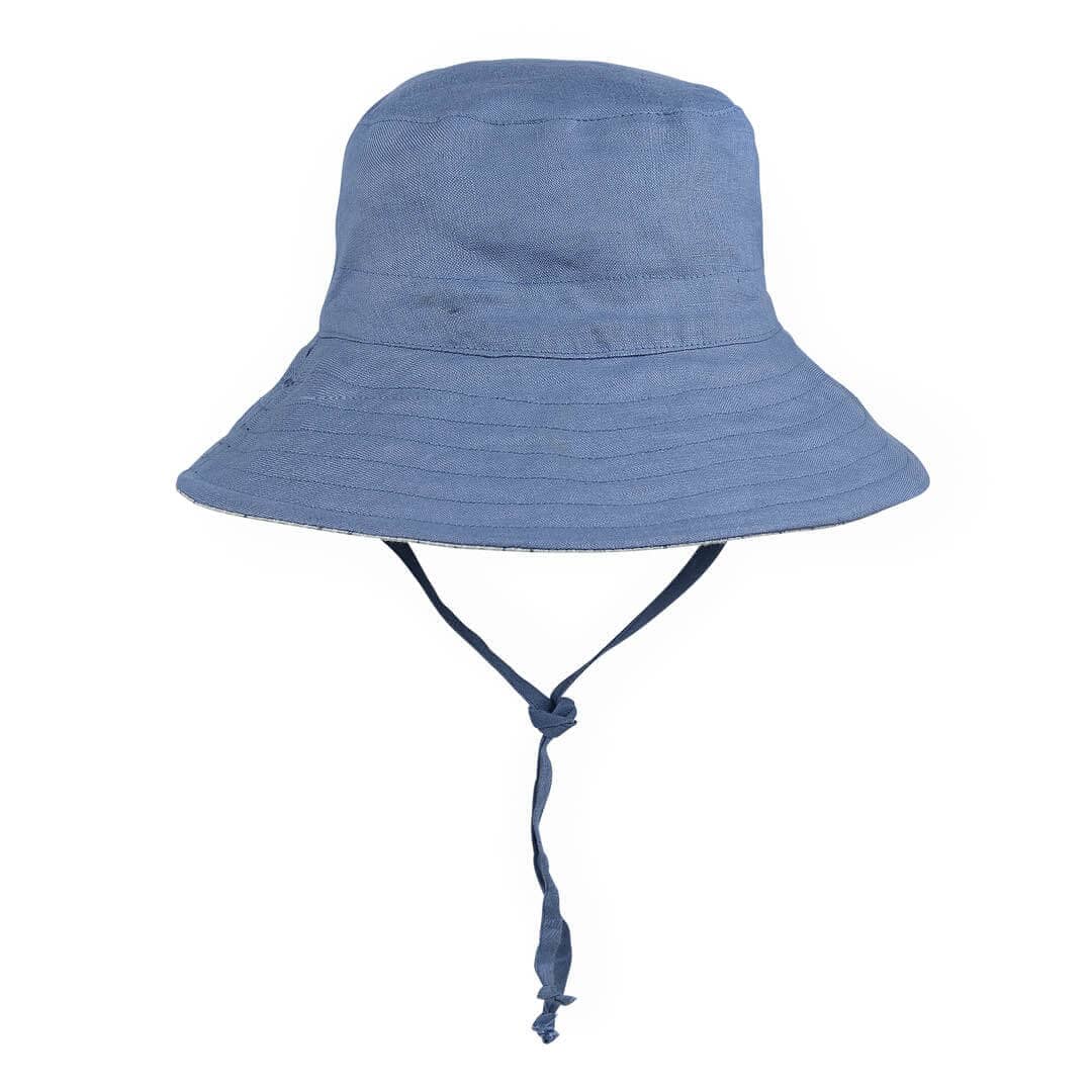 Kids Bucket Hat - Steel Blue