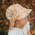 Lounger Baby Reversible Flap Sun Hat (Margaret/Maize)