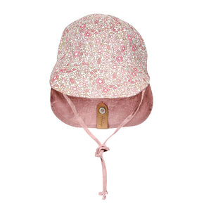 Lounger Baby Reversible Flap Sun Hat (Ramble/Rosa)