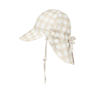 Lounger Baby Reversible Flap Sun Hat (Flynn/Flax)