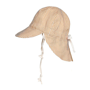 Lounger Baby Reversible Flap Sun Hat (Frankie/Flax)