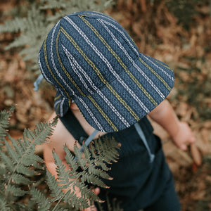 Lounger Baby Reversible Flap Sun Hat (Stanford/Steele)