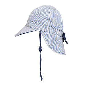 Lounger Baby Reversible Flap Sun Hat (Charlie/Indigo)