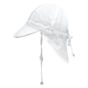 Lounger Baby Riversible Flap Sun Hat (Finley/Blanc)