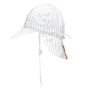 Lounger Baby Riversible Flap Sun Hat (Finley/Blanc)