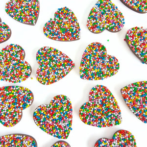 CHOCOLATE FRECKLE HEARTS (Milk) 130g