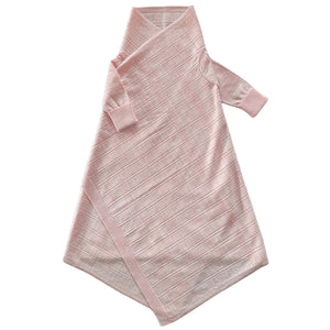 Line Pointelle Shwrap (Blush Pink)