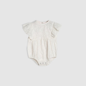 Ellie Playsuit - Natural Lace