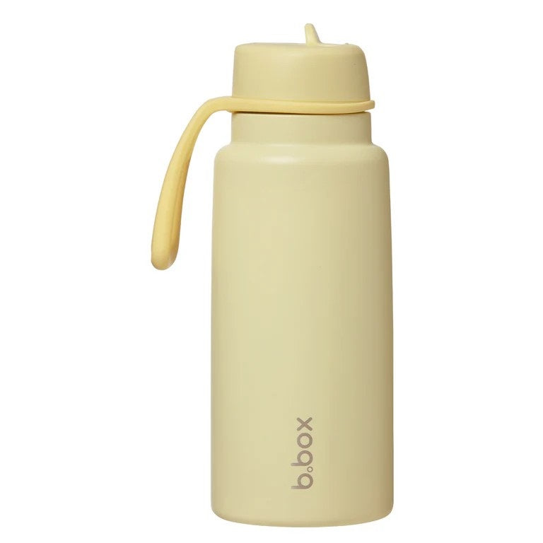 Insulated Flip Top Drink Bottle 1L (Lemon Twist)