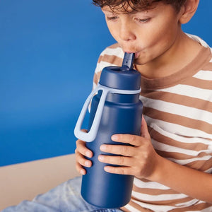 Insulated Flip Top Drink Bottle 1L (Midnight)