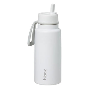 Insulated Flip Top Drink Bottle 1L (White Out)