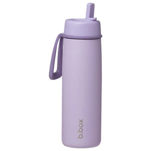 Insulated Flip Top Bottle 690ml (Lilac Love)