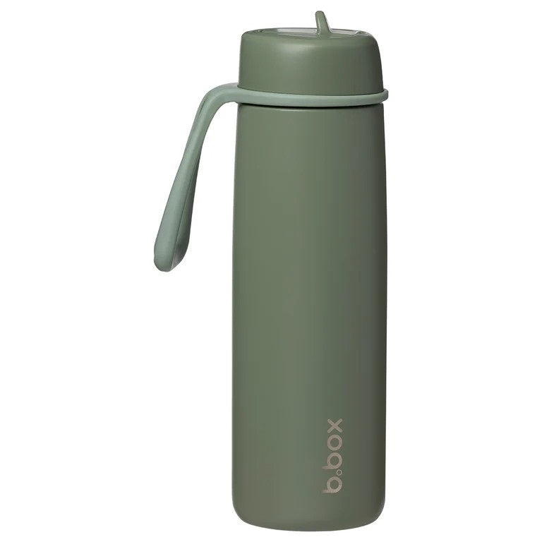 Insulated Flip Top Bottle 690ml (Olive)