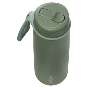 Insulated Flip Top Bottle 690ml (Olive)