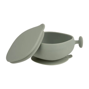 Silicone Bowl & Lid (Sage)