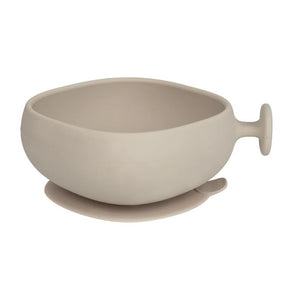 Silicone Bowl & Lid (Latte)