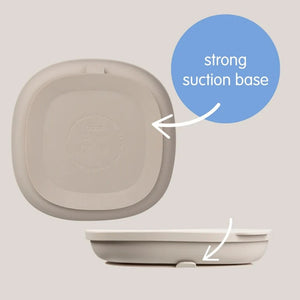 Silicone Plate & Lid (Blush)