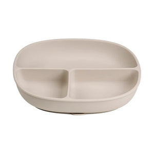 Silicone Plate & Lid (Latte)