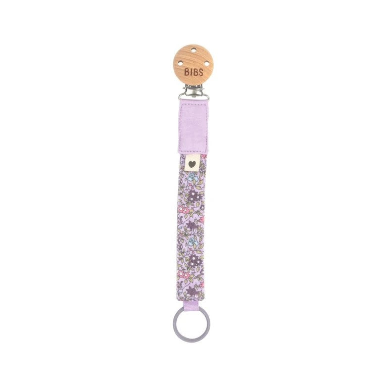 Liberty Pacifier Clip (Chamomile/Lawn/Violet Sky)