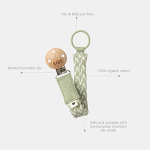 Pacifier Clip (Blush/Ivory)