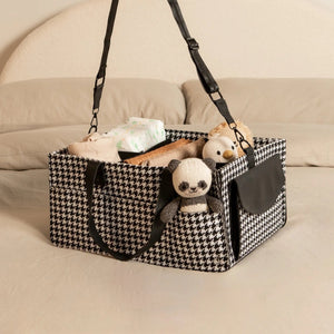 Bunnie Caddie (Houndstooth Black)