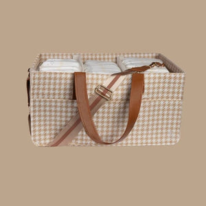 Bunnie Caddie (Houndstooth Tan)