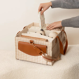 Bunnie Caddie (Houndstooth Tan)