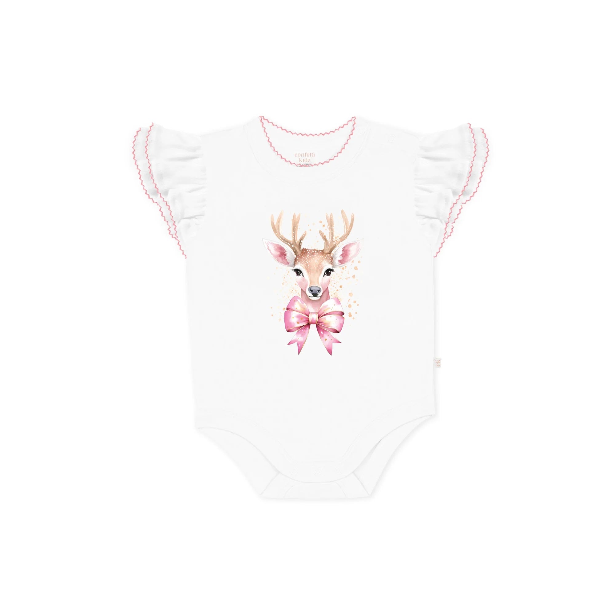 Golden Reindeer Bodysuit