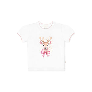 Golden Reindeer Tee