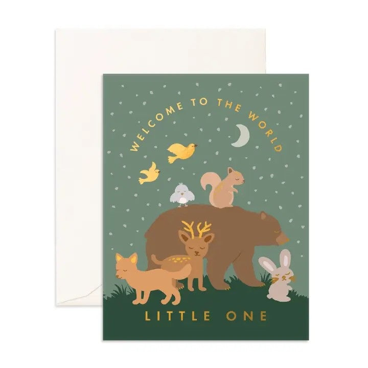 Little One Wonderland Greeting Card