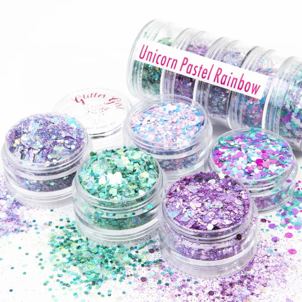 Glitter Stack (Unicorn Pastel)