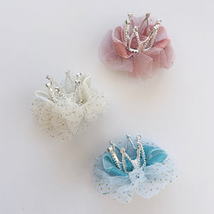 Small Tiara Clip (4 Colours)