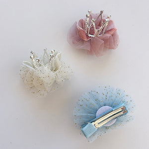 Small Tiara Clip (4 Colours)