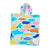 Kids Hooded Towel (Rainbow Reef)