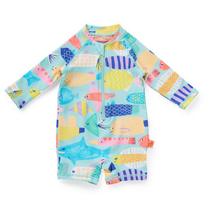 Long Sleeve Super Suit (Rainbow Reef)