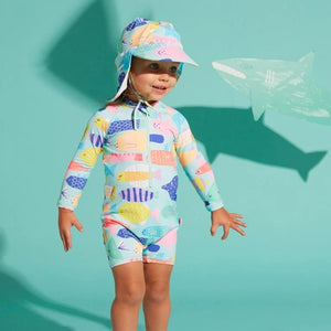 Long Sleeve Super Suit (Rainbow Reef)