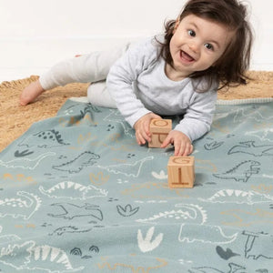 Jurassic Baby Blanket