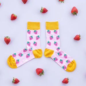 Strawberry Adult Sock