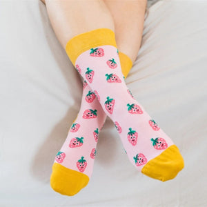 Strawberry Adult Sock