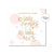 Ten Little Fingers Pink Small Greeting Card