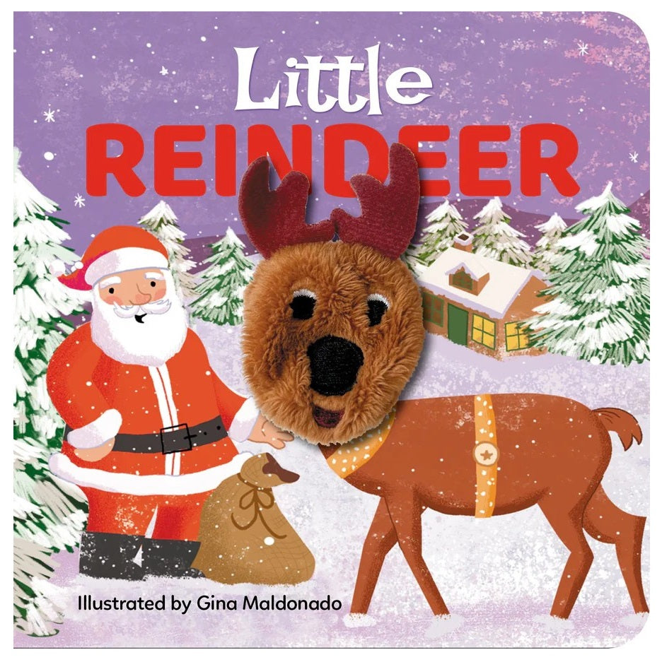 Little Reindeer (Finger Puppet Book)