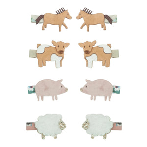 Farm Animals Mini Clips - Homestead