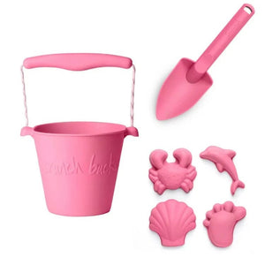 Scrunch Beach Set (Flamingo)